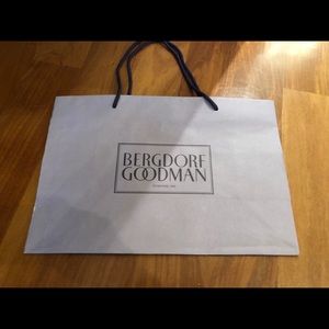 Bergdorf Goodman Shopping/ gift paper bag
